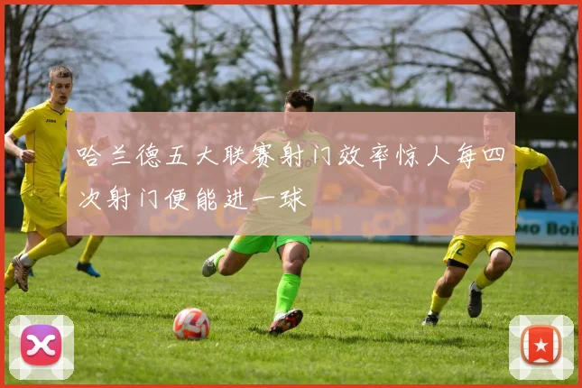哈兰德五大联赛射门效率惊人每四次射门便能进一球